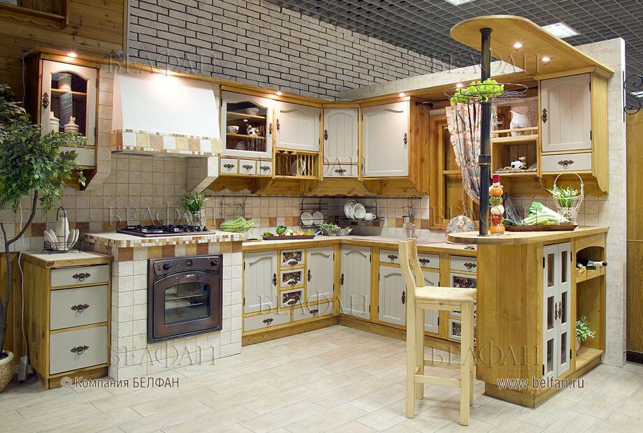 П-образные кухни