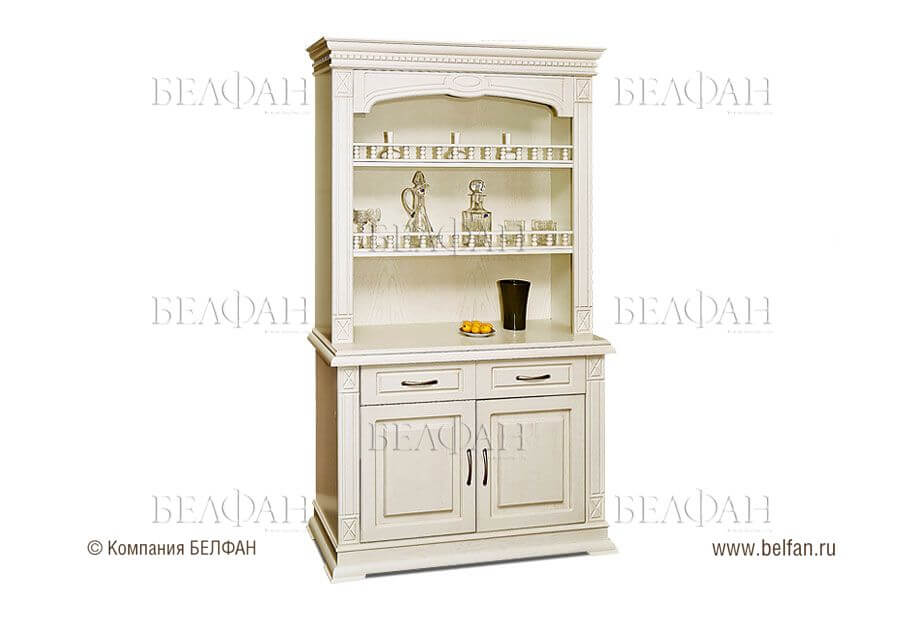 Подходящий стиль серванта для посуды на кухню