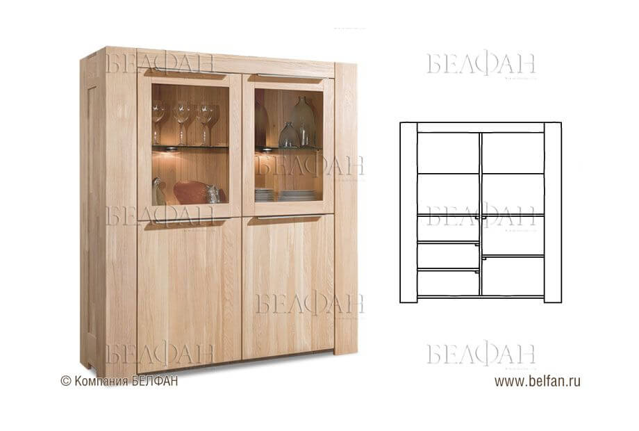 Что собой представляет сервант для посуды