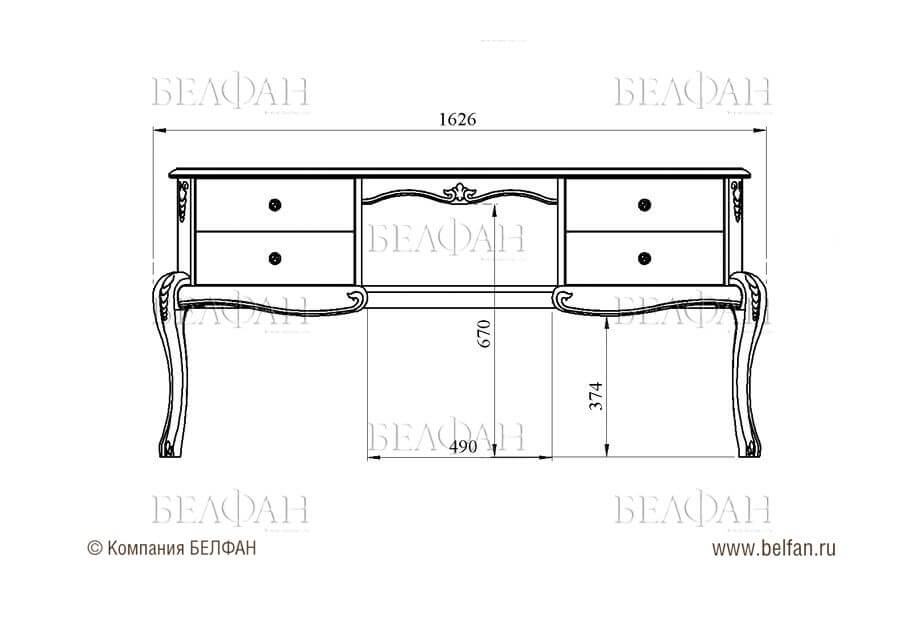 На что обратить внимание при выборе туалетного столика для гостиной