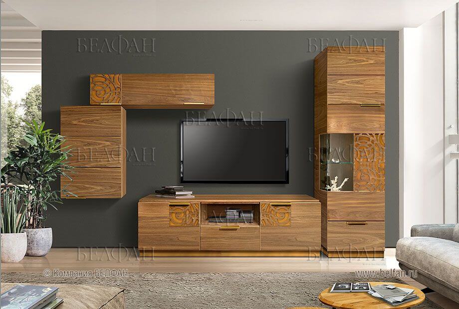 Стильная модульная мебель для гостиной