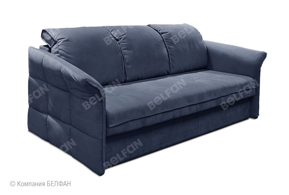 Диван синего цвета