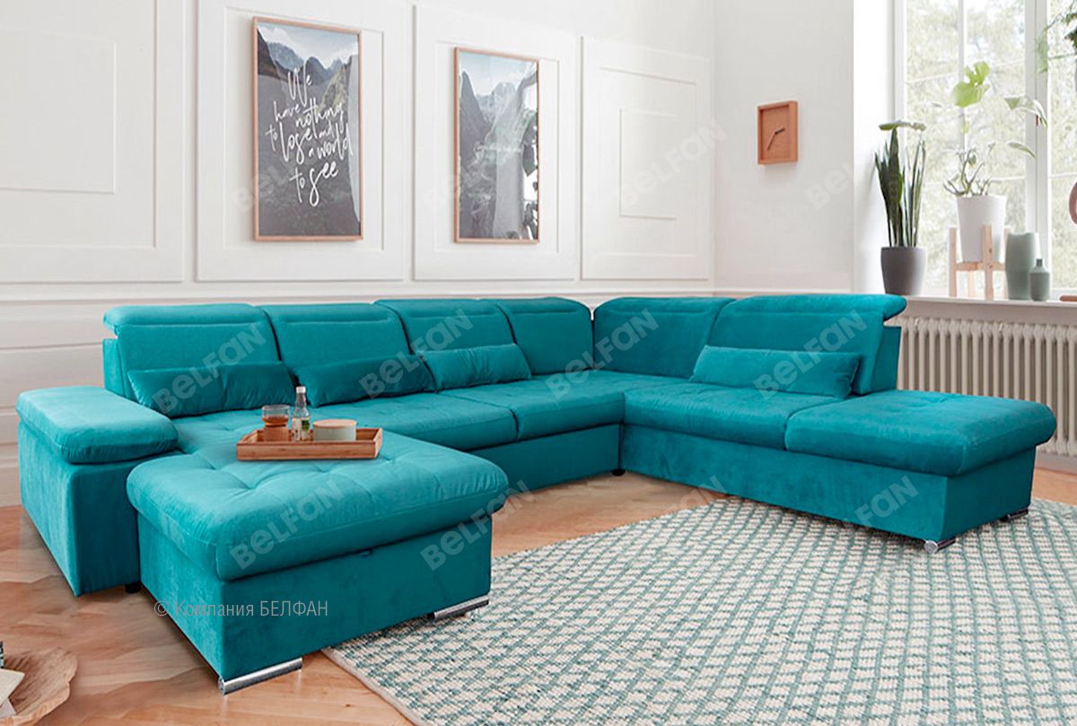 Диван серого цвета