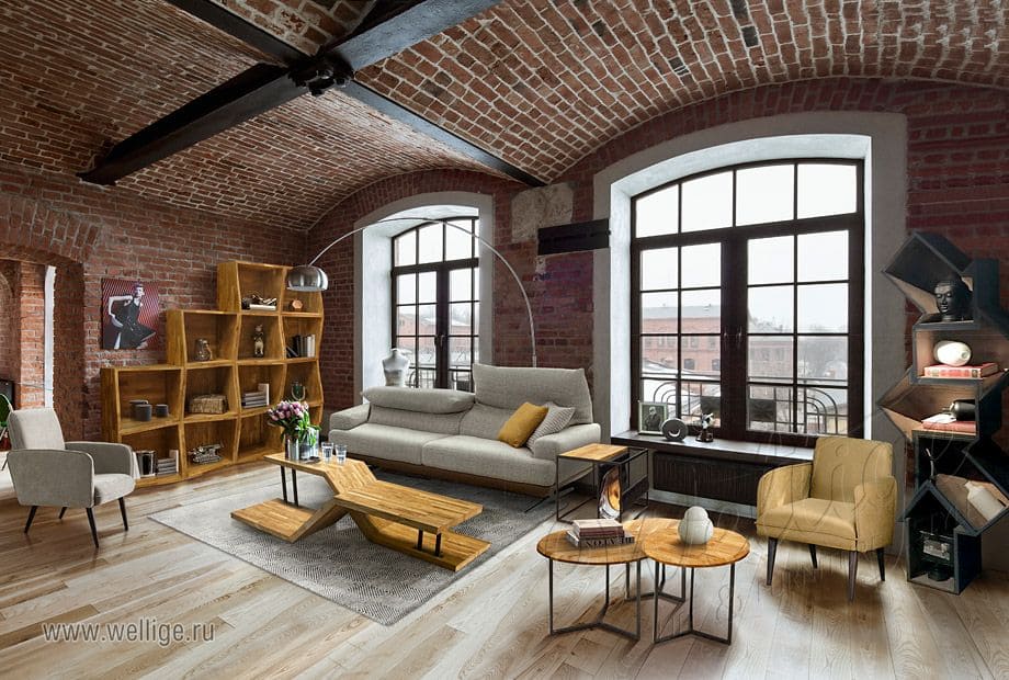 Модные тенденции мебели - хай-тек и лофт Модные тенденции мебели