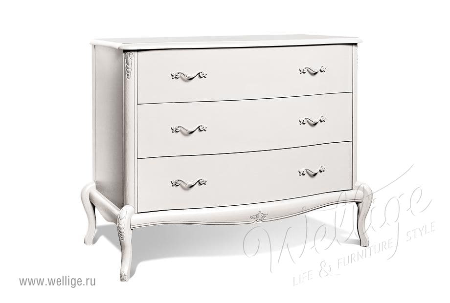 Комод в классическом интерьере спальни Комод в интерьере спальни