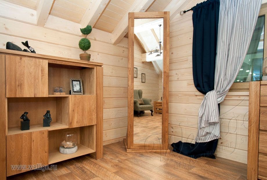 Зеркало в стиле лофт