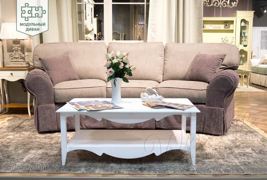 Прямые диваны в стиле прованс Диваны в стиле прованс