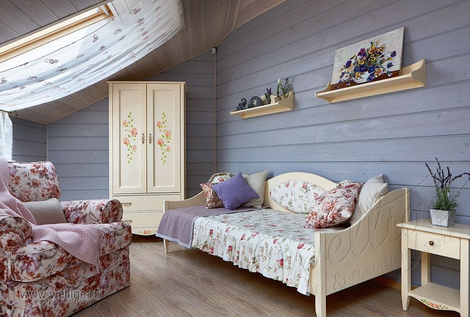 Особенности детской комнаты в стиле прованс - какое напольное покрытие выбрать Особенности детской комнаты в стиле прованс