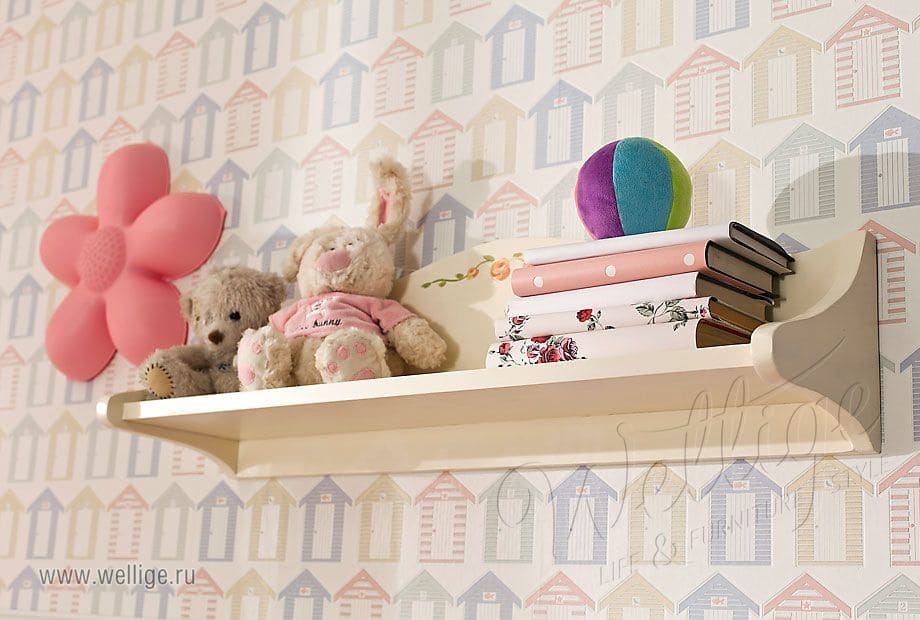 Особенности детской комнаты в стиле прованс - черный и розовый цвет Особенности детской комнаты в стиле прованс