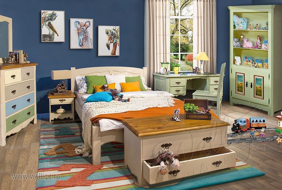 Детская в стиле прованс для мальчика Детская в стиле прованс для мальчика