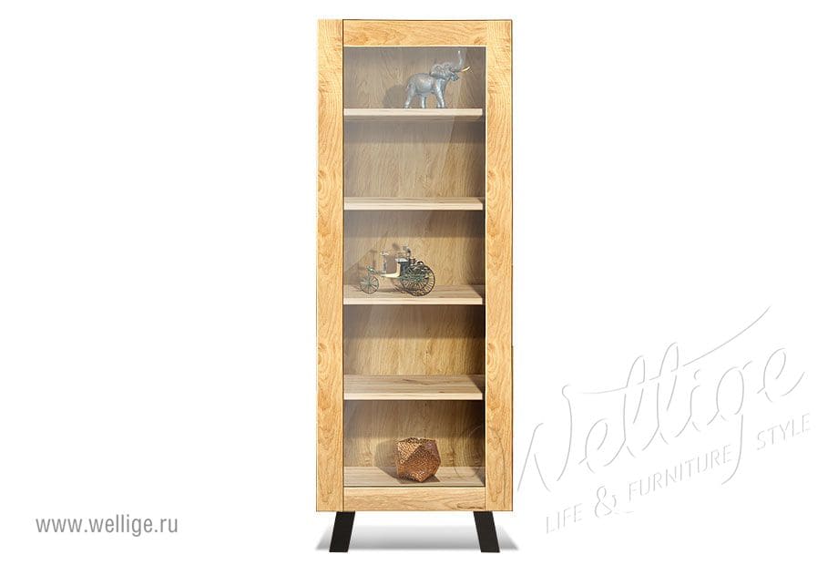 Шкаф с витриной с одной дверью высокий «Dillinger» Шкаф с витриной с одной дверью высокий «Dillinger»