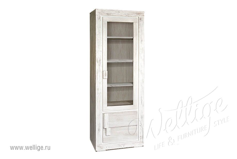 Шкаф-витрина в стиле лофт - для зонирования пространства Шкаф-витрина в стиле лофт