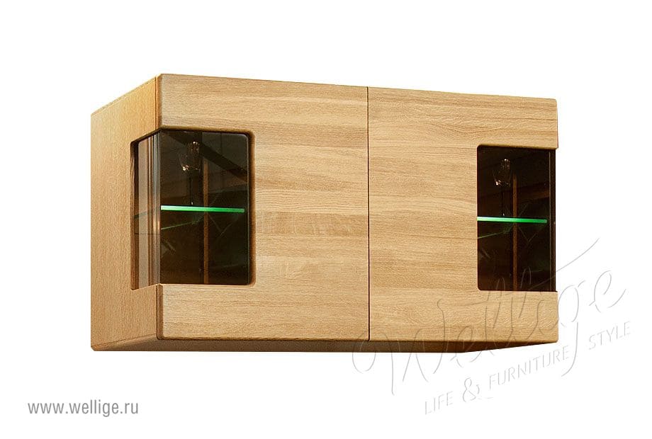 Шкаф-витрина в стиле лофт - подвесные витрины Шкаф-витрина в стиле лофт