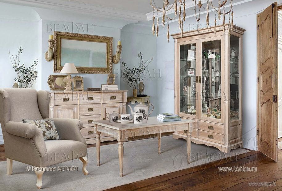 Гостиная в стиле прованс Гостиная в стиле прованс