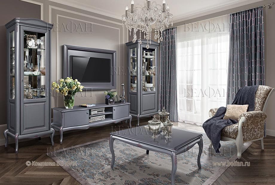 Гостиная в стиле прованс