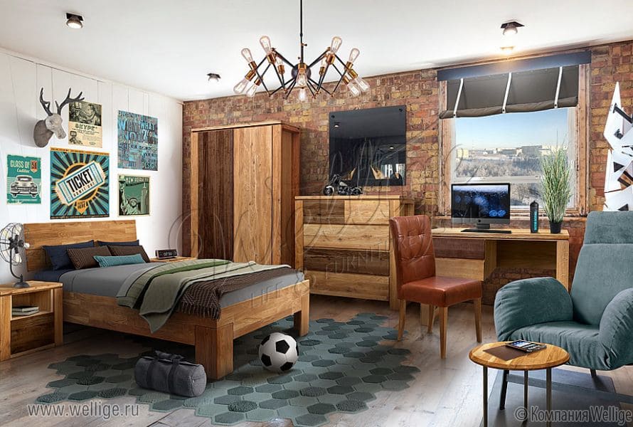 Модульная мебель для мальчика подростка