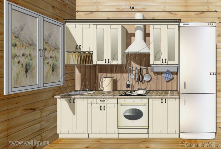 Визуально расширить пространство