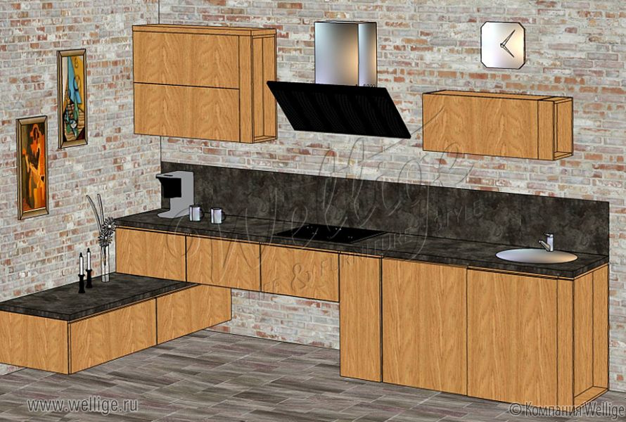 Письменный стол в стиле лофт   Письменный стол в стиле лофт