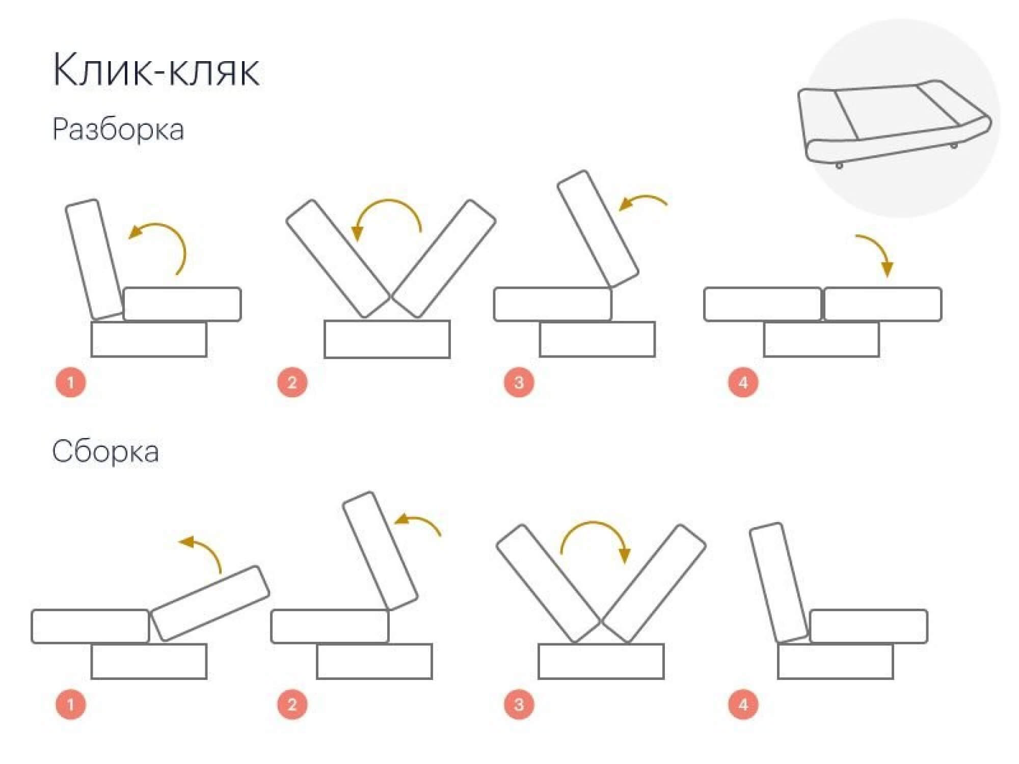 Механизм дивана книжка схема