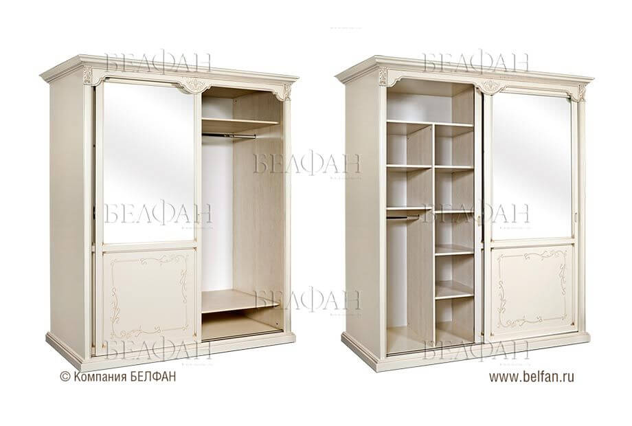 Почему так популярен шкаф-купе с большим зеркалом