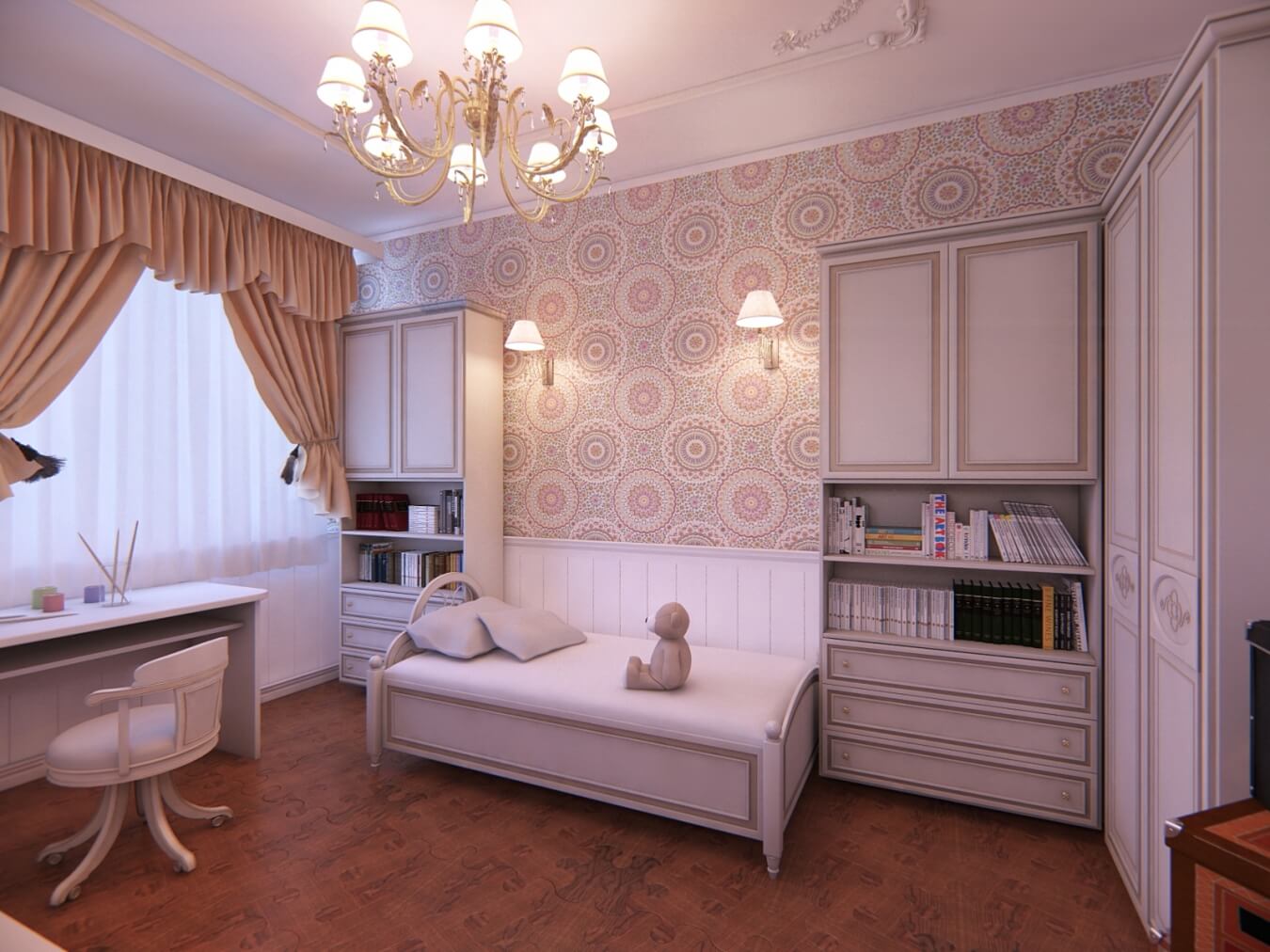 Детская в классическом стиле Детская в классическом стиле