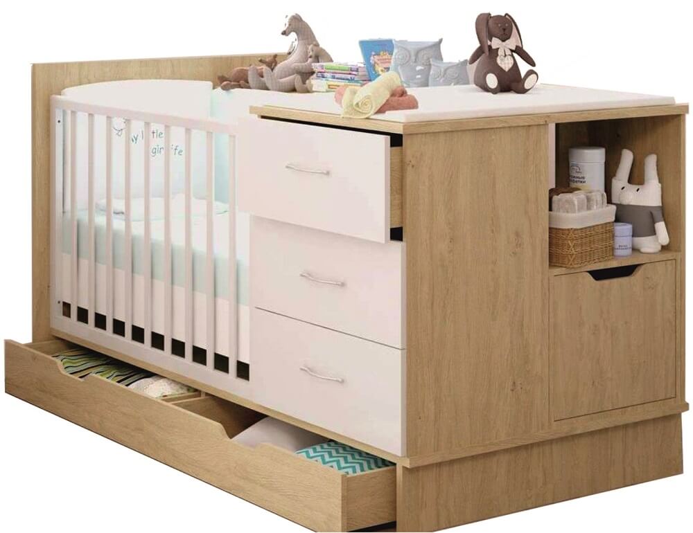 Вариант трансформации пеленального столика в тумбочку Вариант трансформации пеленального столика в тумбочку