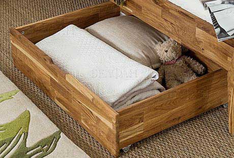 Кровать с бельевым ящиком