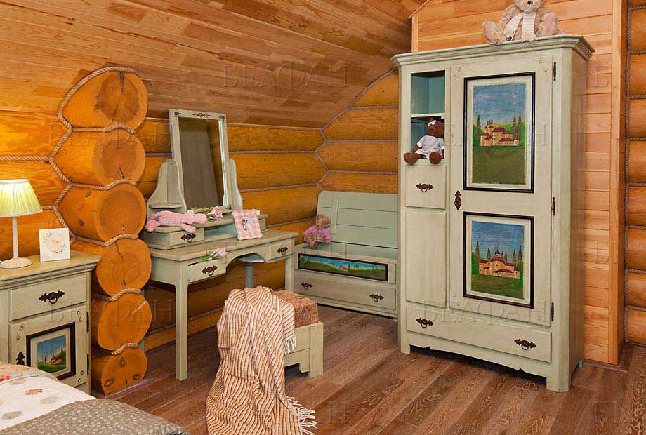 Детская Лагос, мох с росписью