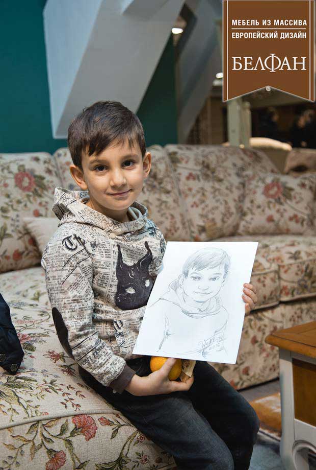 Промоакция - шарж